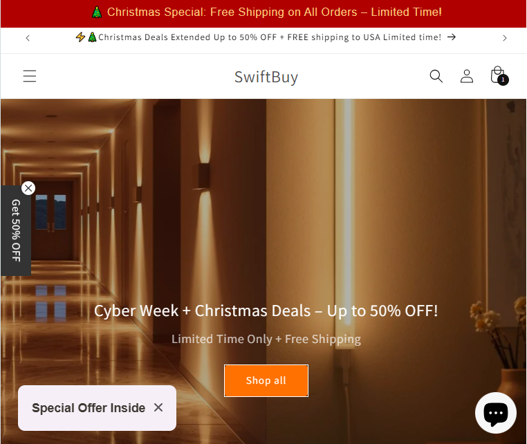 SwiftBuy Shopify Store